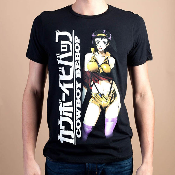 Cowboy Bebop Logo/Faye T-Shirt