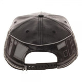 First Order BB Unit Big Face Embroidered Faux Leather Snapback