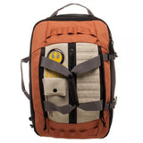 Resistance Pilot Inspired 3 In One Convertible Backpack