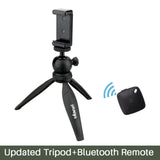 Ulanzi mini Tripod with Holder Mount / Selfie Portable Camera Tabletop Travel Tripod for iPhone 7 Plus Sony Samsung Mobile Phone