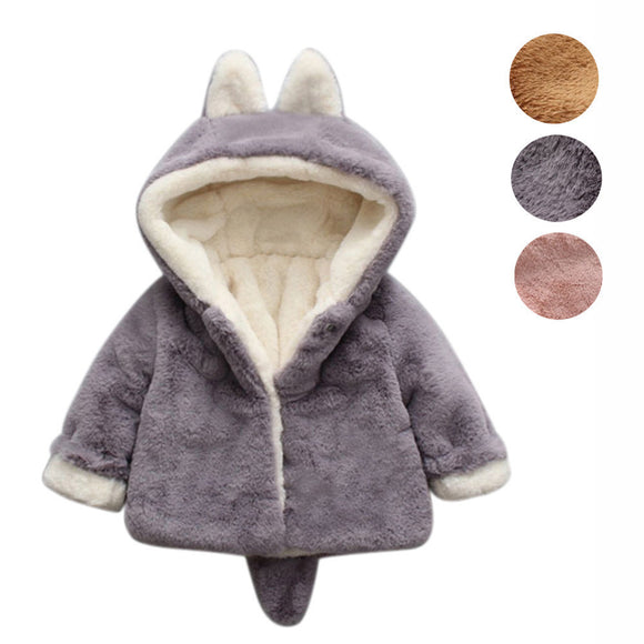 Hooded Winter Coat for Kids